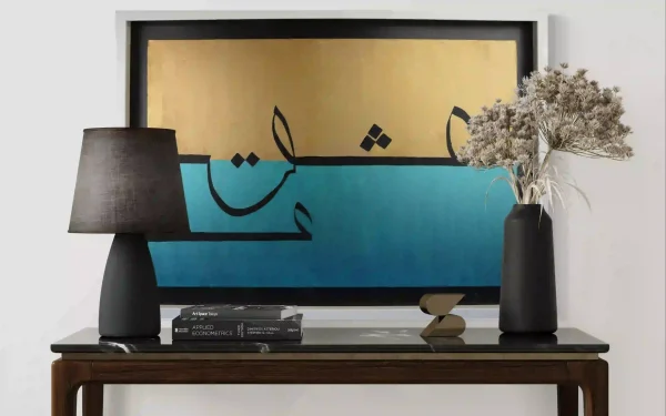 And Only Love line drawing painting