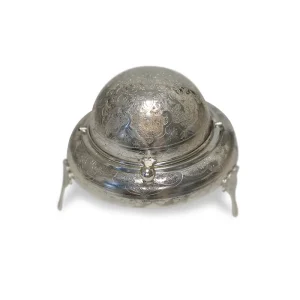 Caviar Dish Handcrafted Silver Plated